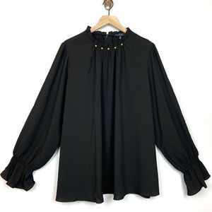 Eloquii long sleeve high neckline